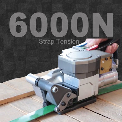 kupować Pneumatyczne narzędzie do wiązania półautomatyczne 6000N Max.Tension Strapping Machine for 32mm PP/PET Hand Carton Packing Tensioner Cutter online manufacture