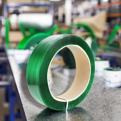 kupować Przemysłowe paski PET o wysokiej wytrzymałości na rozciąganie, niskim wydłużeniu i odporności na wysokie temperatury dla bezpiecznego opakowania online manufacture